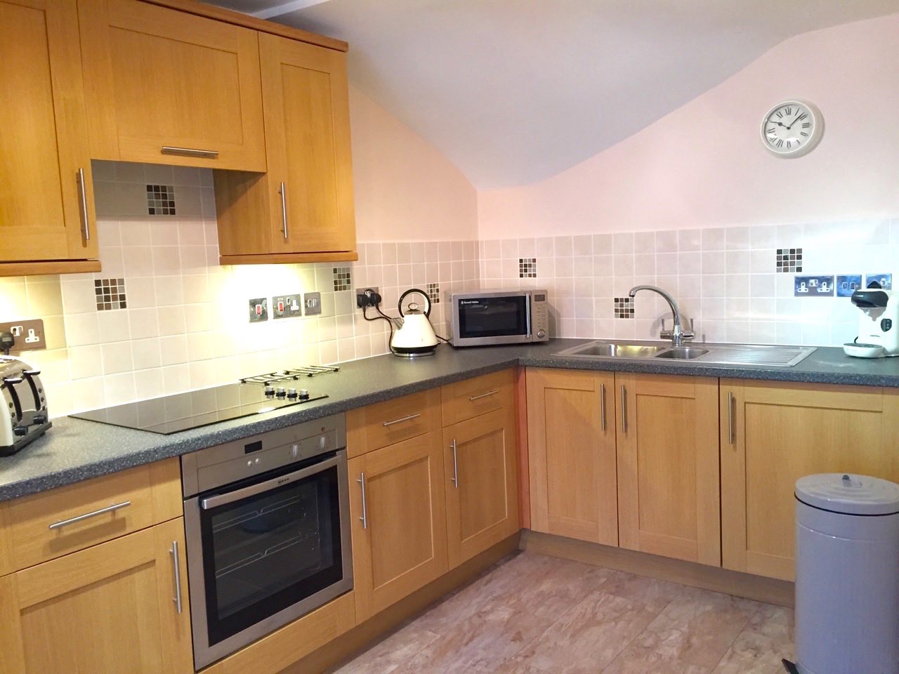 Spacious fully equipped Kitchen